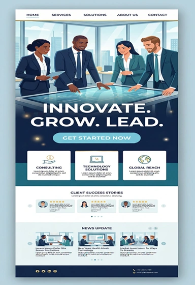 Professional Business Company Websites