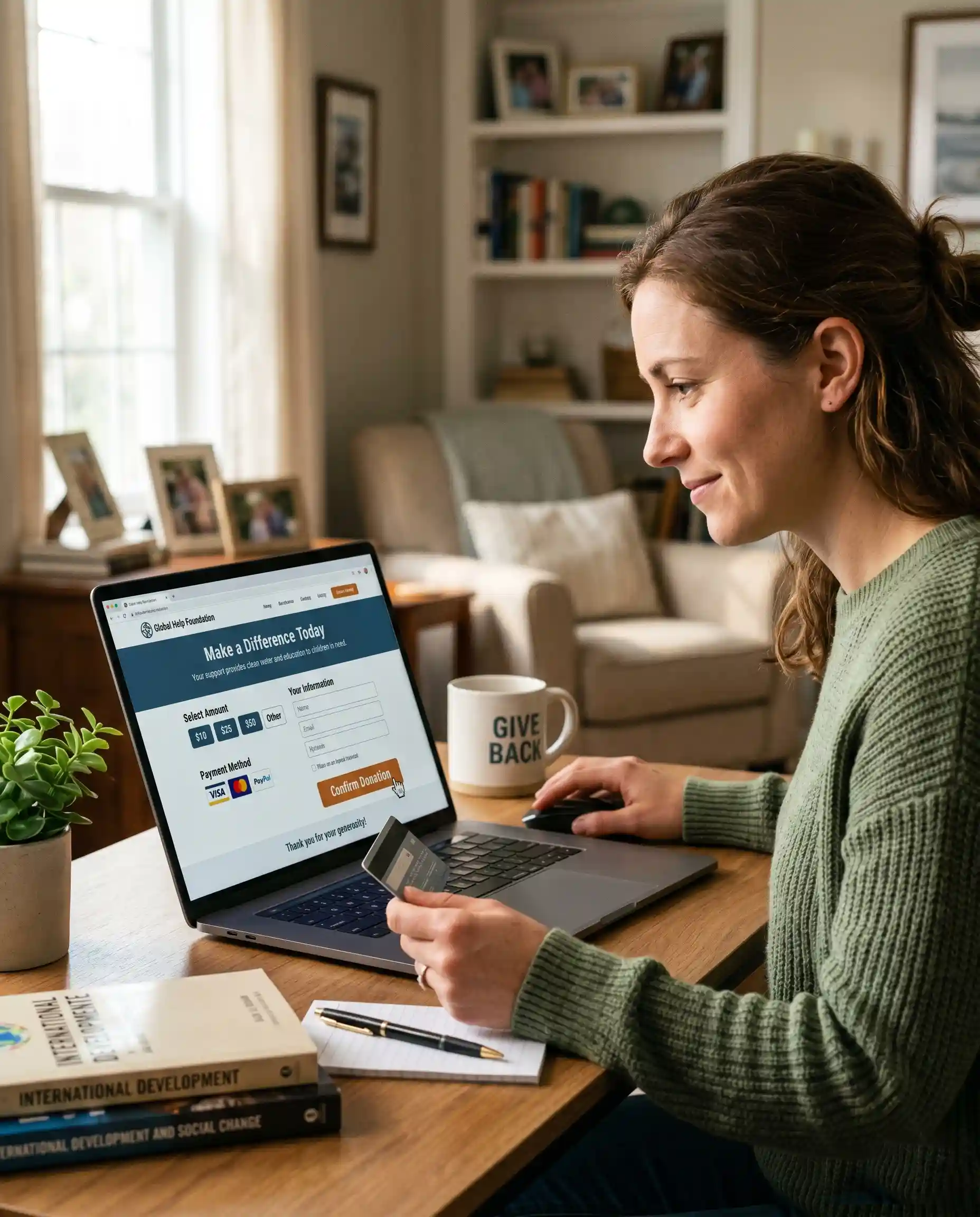 nonprofit website design
