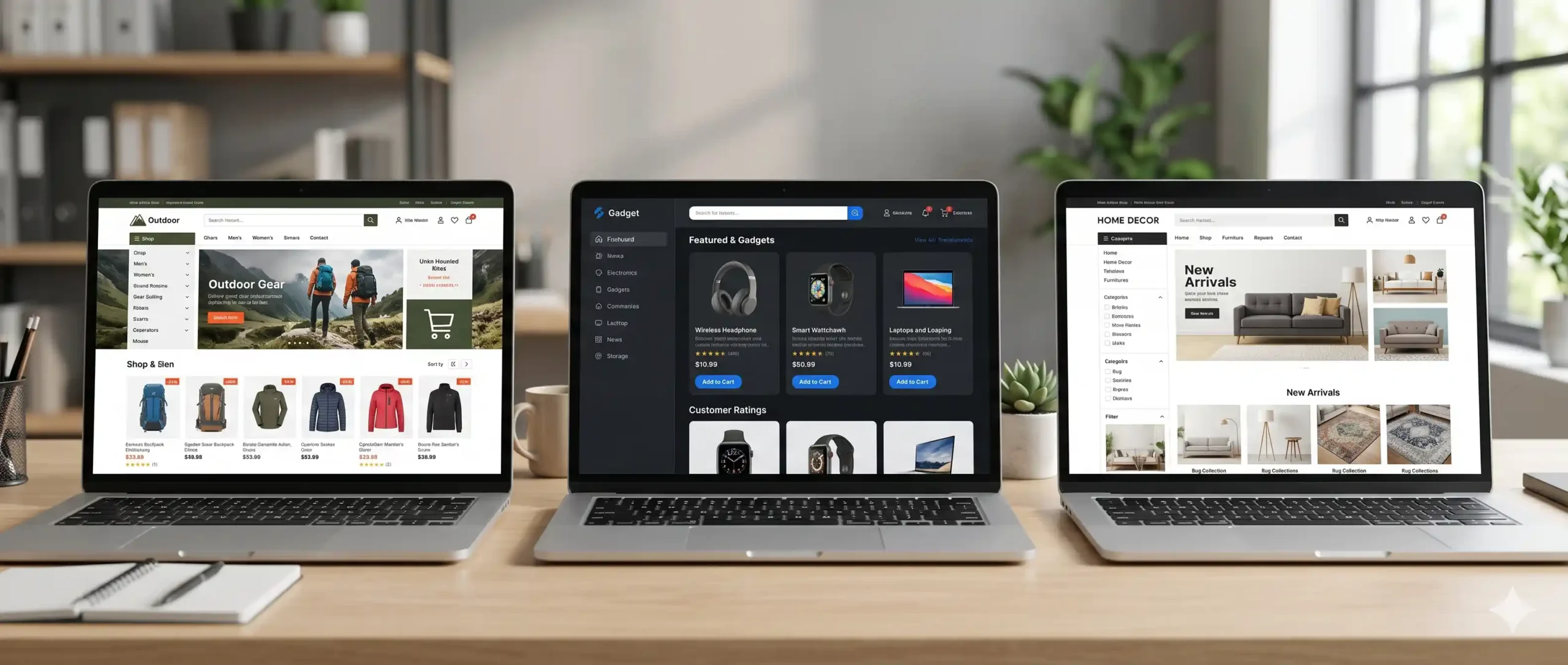ecommerce website design