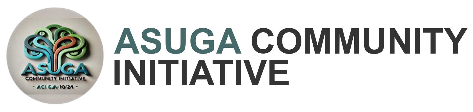 Asuga Community Initiative website designed by Wisdom Apex Digital