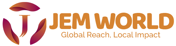 Jem World website designed by Wisdom Apex Digital